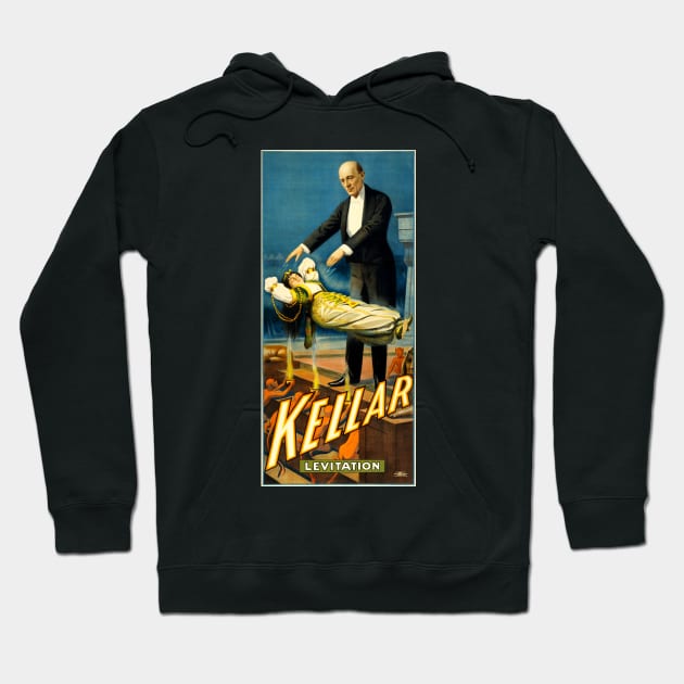 Kellar Levitation - Magic Poster Hoodie by themasters